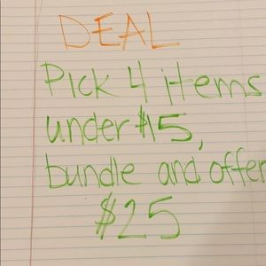 Sale...my items are like new.